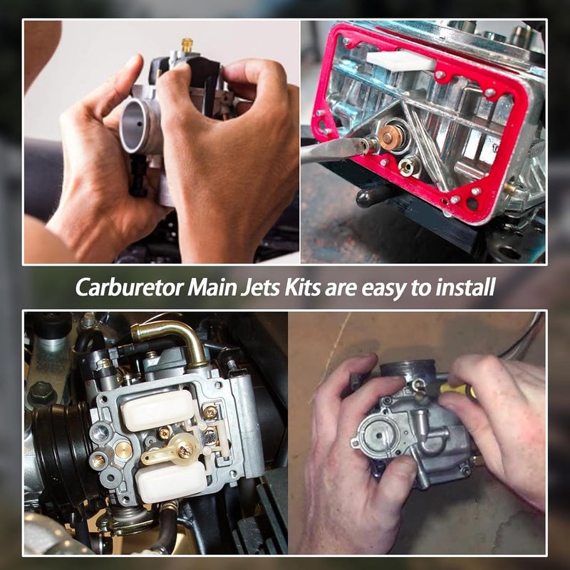 Ciuouient 2240-8 Carburetor Main Jet Kits/Jet Assortment Kits 68-75 (Thread size: 1/4"-32),Fits for Holley Carb Main Carburetors 2010,2300,4010,4011,4150,4160,4500(There is only one for each size) - Image 5